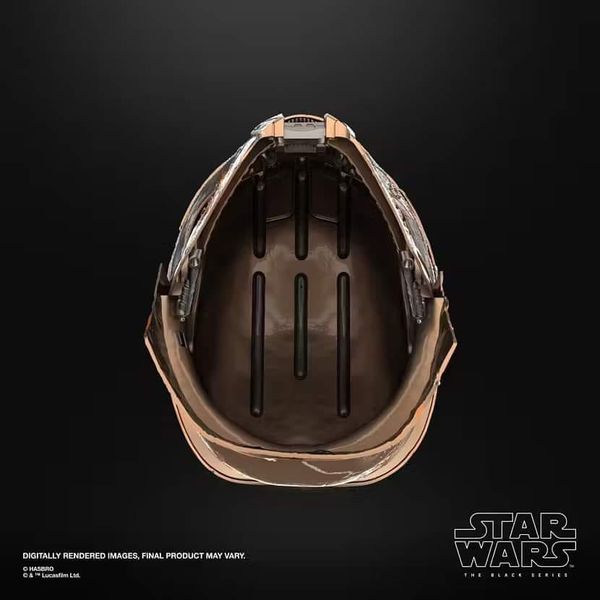 Star Wars The Black Series The Stranger Premium Electronic Helmet Prop Replica Hasbro