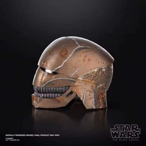 Star Wars The Black Series The Stranger Premium Electronic Helmet Prop Replica Hasbro