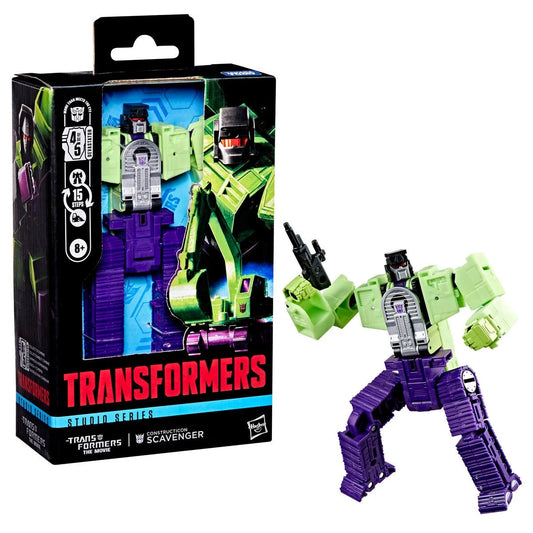 Transformers Studio Series 86 Deluxe Class The Transformers: The Movie Constructicon Scavenger Hasbro