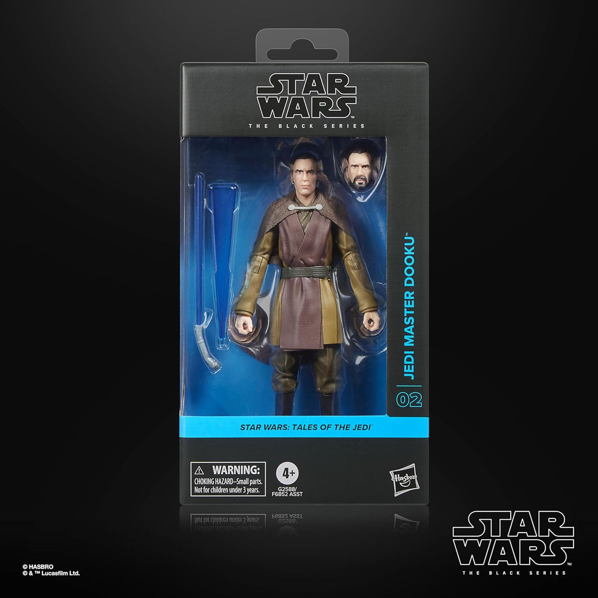 Star Wars The Black Series Jedi Master Dooku, Tales of The Jedi 6-Inch Action Figure Hasbro
