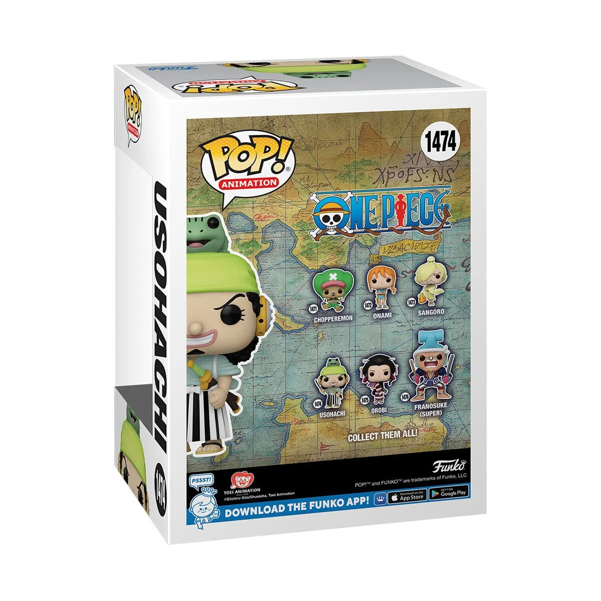 One Piece Usohachi (Wano) Funko Pop! Vinyl Figure #1474 - Hyperdrive Collector Zone