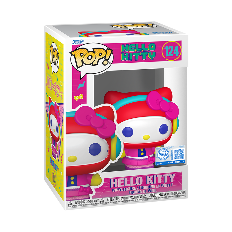 Sanrio Hello Kitty (Arcade Outfit) Funko Pop! Vinyl Figure Exclusive #124 Funko