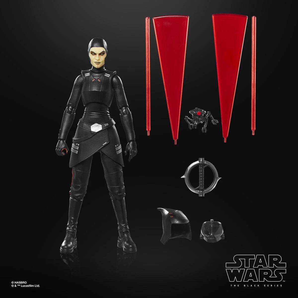 Star Wars The Black Series Seventh Sister Inquisitor 6-Inch Action Figure Hasbro