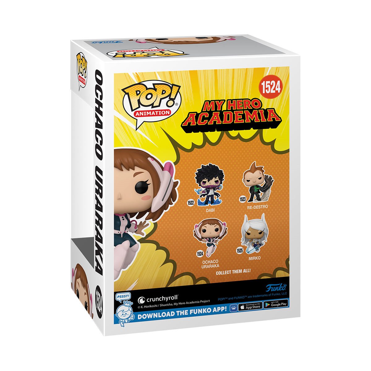 My Hero Academia Ochaco Uraraka Funko Pop! Vinyl Figure #1524 CHASE BUNDLE Funko