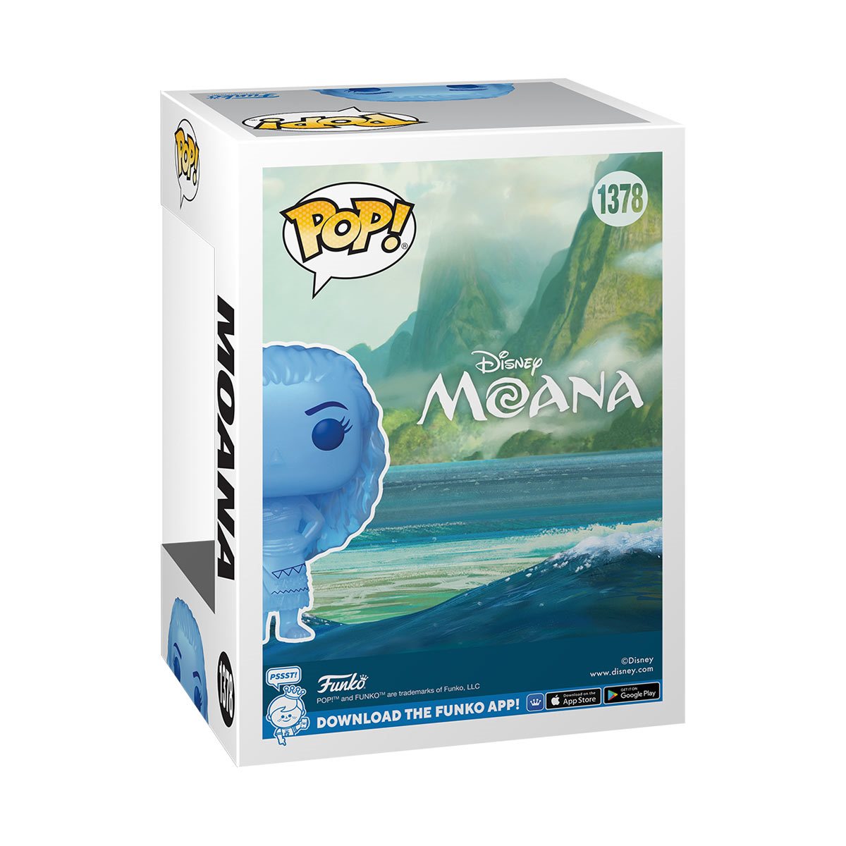 Moana Translucent Funko Pop! Vinyl Figure #1378 - Entertainment Earth Exclusive - Hyperdrive Collector Zone