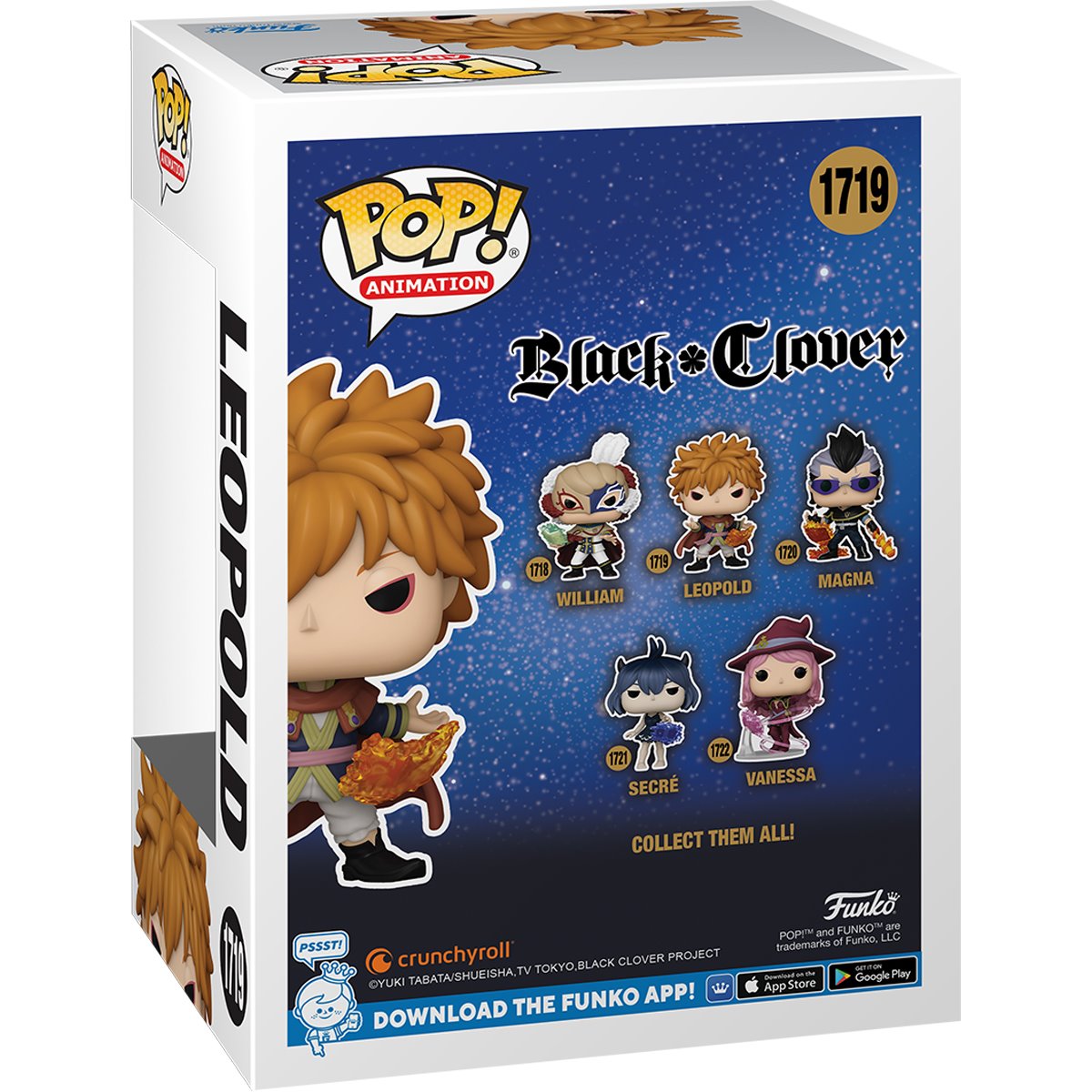Black Clover Leopold Funko Pop! Vinyl Figure #1719 Funko