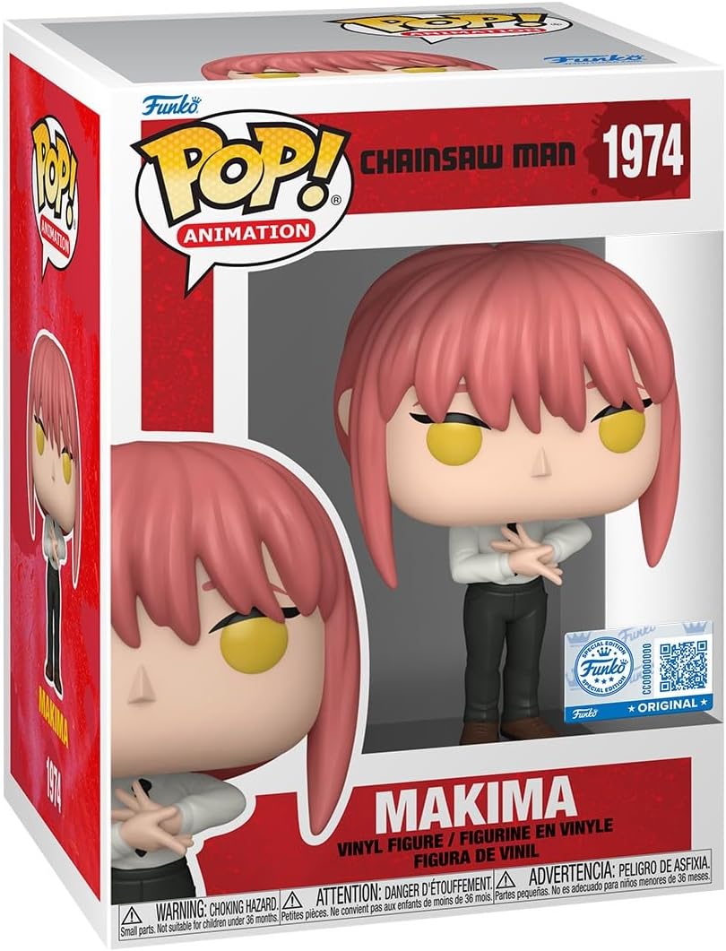 Funko Pop! vinyl figure packaging of Makima from Chainsaw Man