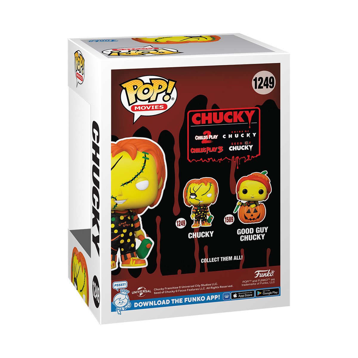Chucky Vintage Halloween Chucky with Axe Funko Pop! Vinyl Figure #1249 Funko