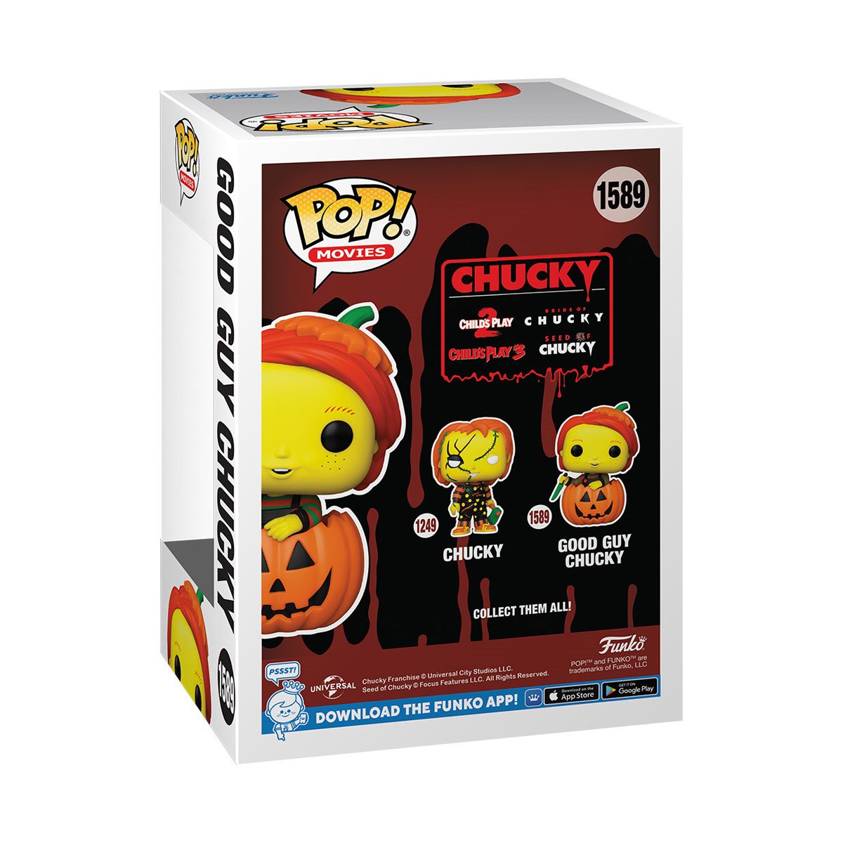 Chucky Vintage Halloween Good Guy Chucky Funko Pop! Vinyl Figure #1589 Funko