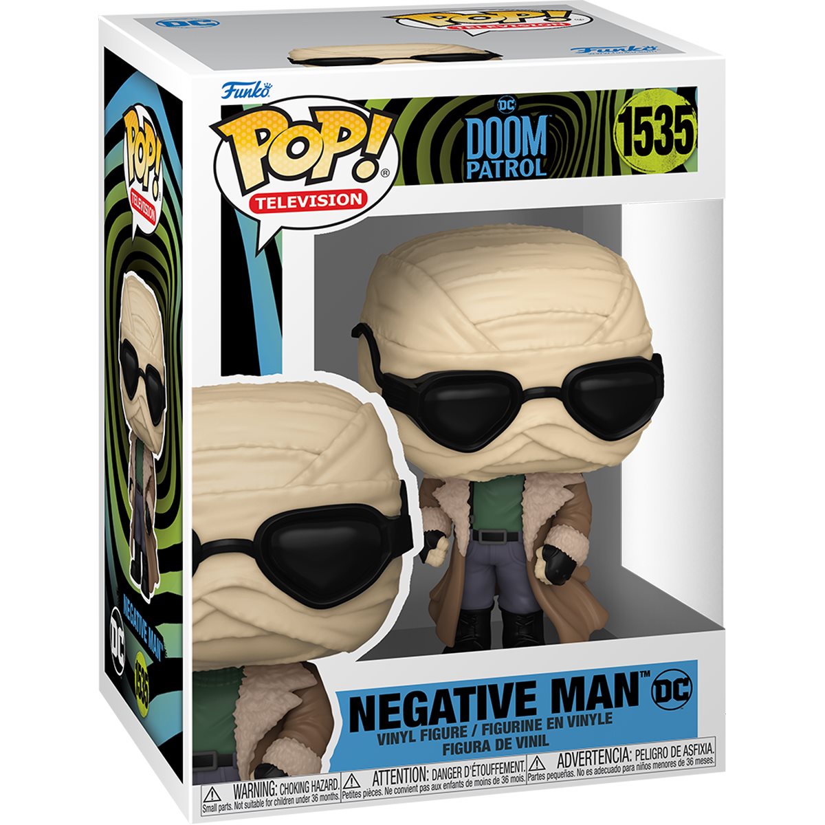 Doom Patrol Negative Man Funko Pop! Vinyl Figure #1535 Funko