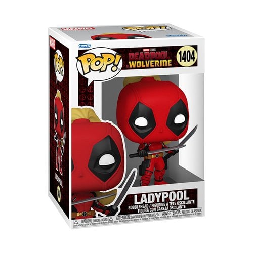 Deadpool & Wolverine Ladypool with Swords Pop! Vinyl Figure #1404 Funko