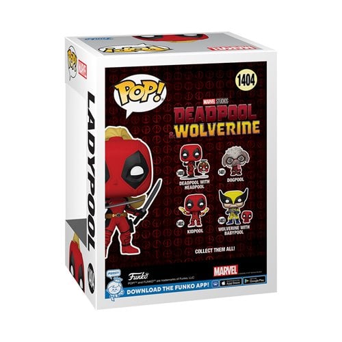 Deadpool & Wolverine Ladypool with Swords Pop! Vinyl Figure #1404 Funko