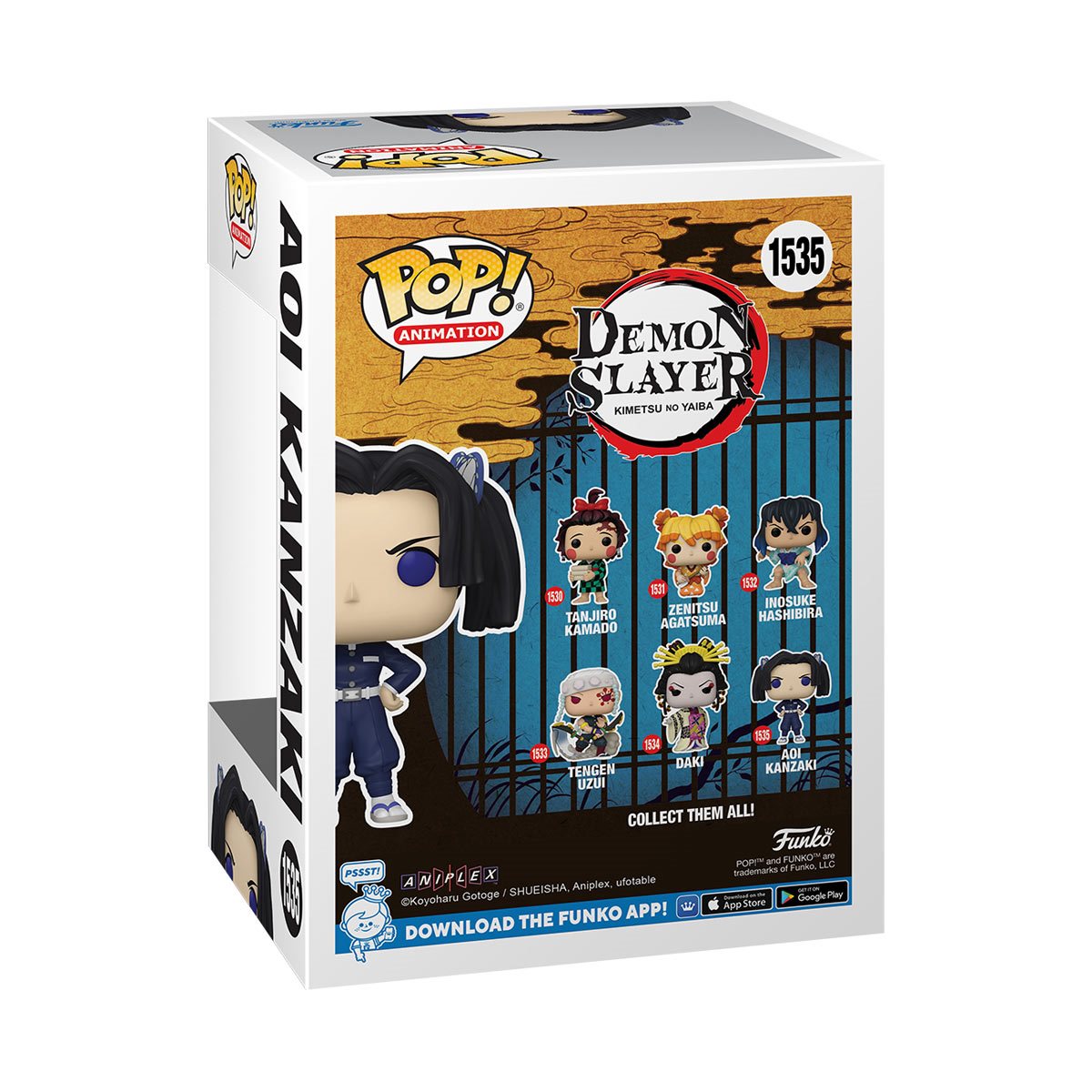 Demon Slayer Aoi Kanzaki Funko Pop! Vinyl Figure #1535 Funko