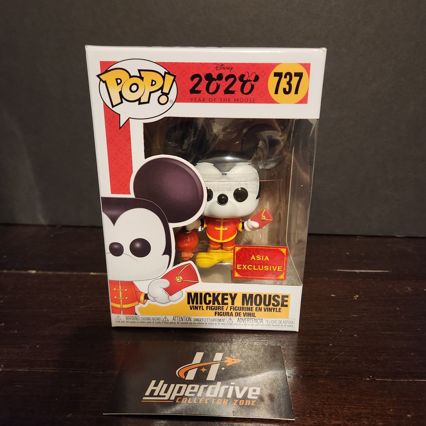 Disney 2020 Year of the Mouse Mickey Mouse Funko PoP Vinyl Figure #737 Asia Exclusive Funko