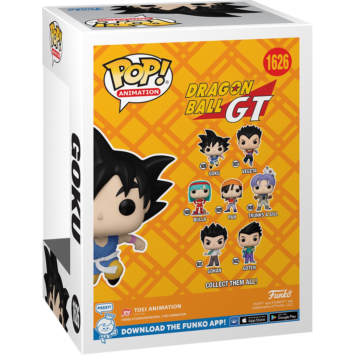 Dragon Ball GT Goku Funko Pop! Vinyl Figure #1626 Funko