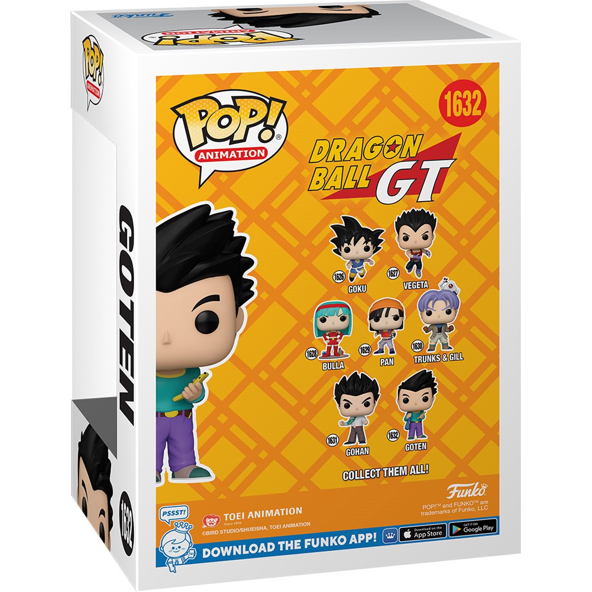 Dragon Ball GT Goten Funko Pop! Vinyl Figure #1632 Funko