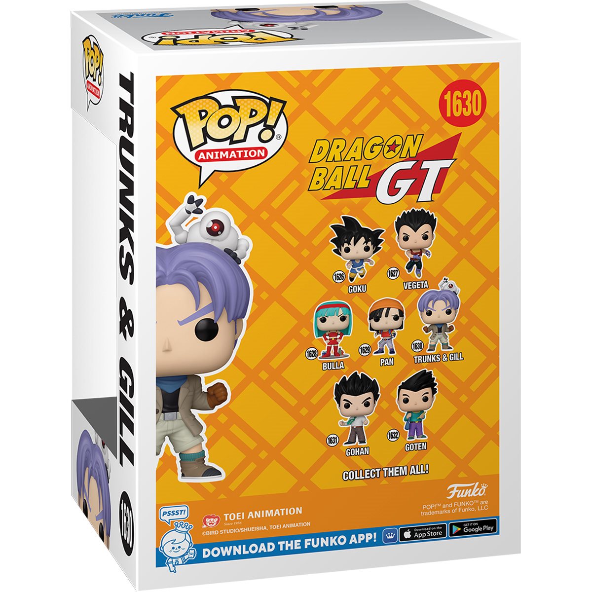 Dragon Ball GT Trunks & Gill Funko Pop! Vinyl Figure #1630 Funko
