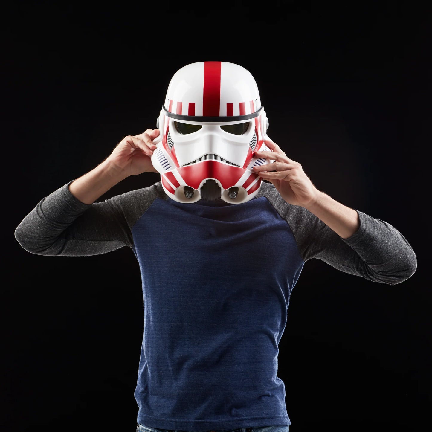 Star Wars The Black Series Shock Trooper Electronic Helmet Prop Replica Hasbro