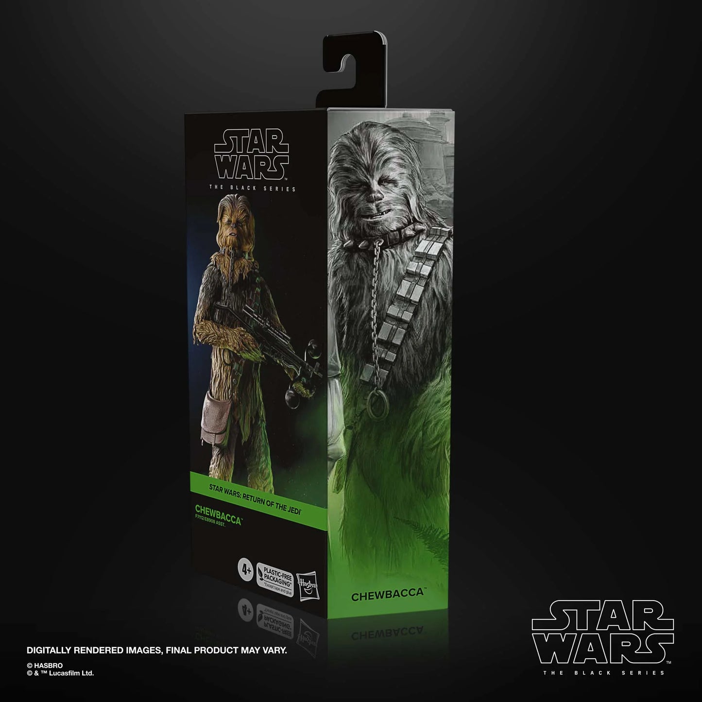 Star Wars The Black Series Chewbacca (ROTJ) 6-Inch Action Figures Hasbro