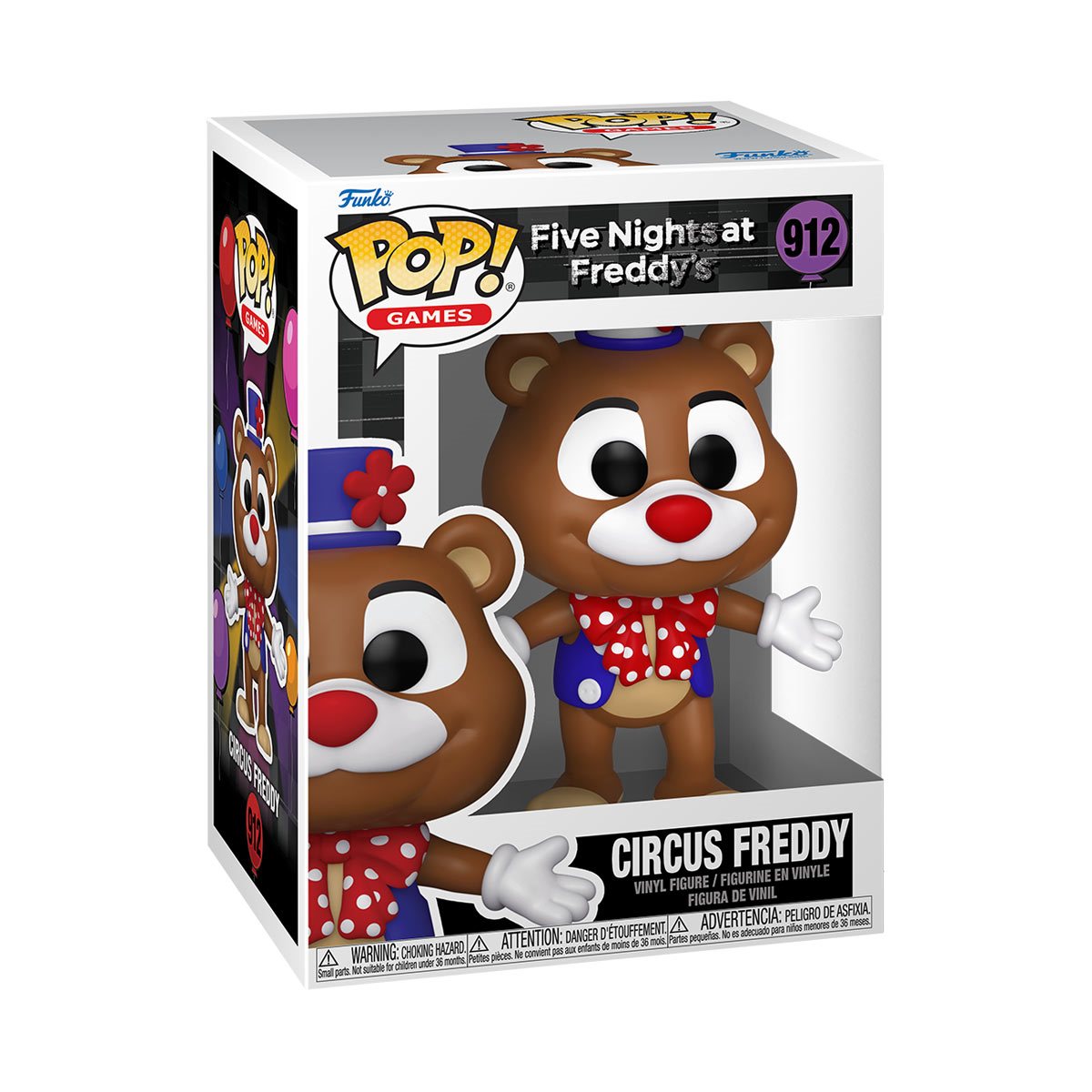 Five Nights at Freddy's Circus Freddy Funko Pop! Vinyl Figure #912 Funko