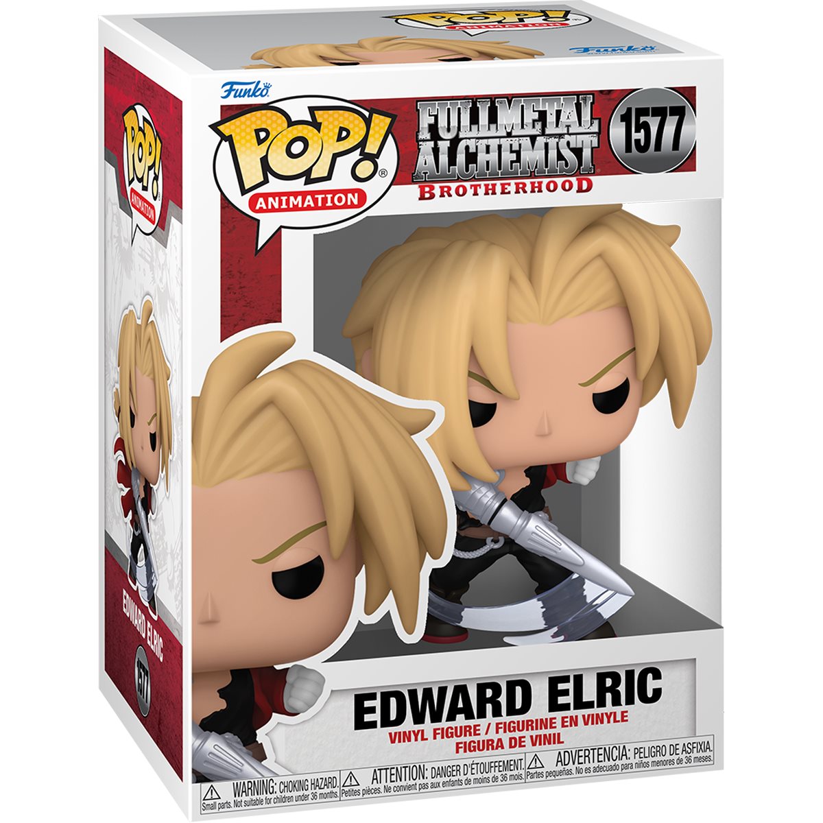 Fullmetal Alchemist: Brotherhood Edward Elric with Blade Funko Pop! Vinyl Figure #1577 Funko