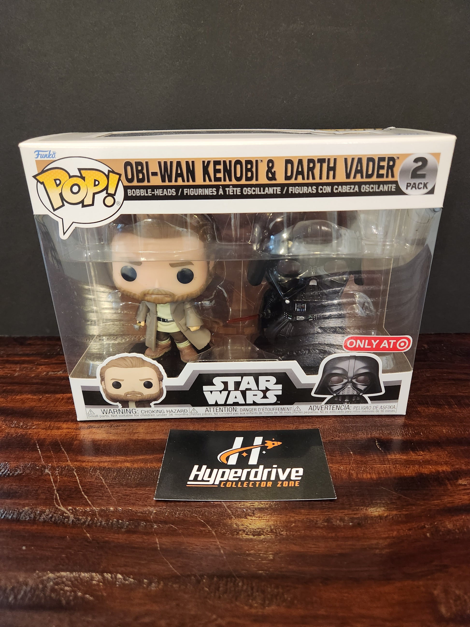 Funko PoP Star Wars Obi-Wan Kenobi & Darth Vader 2 Pack Funko