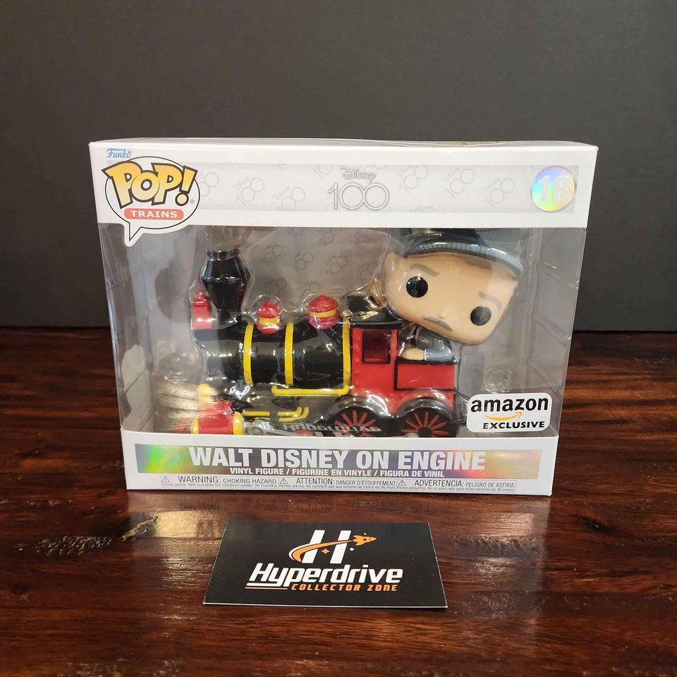 Funko PoP Disney Trains Walt Disney on Engine – Hyperdrive 