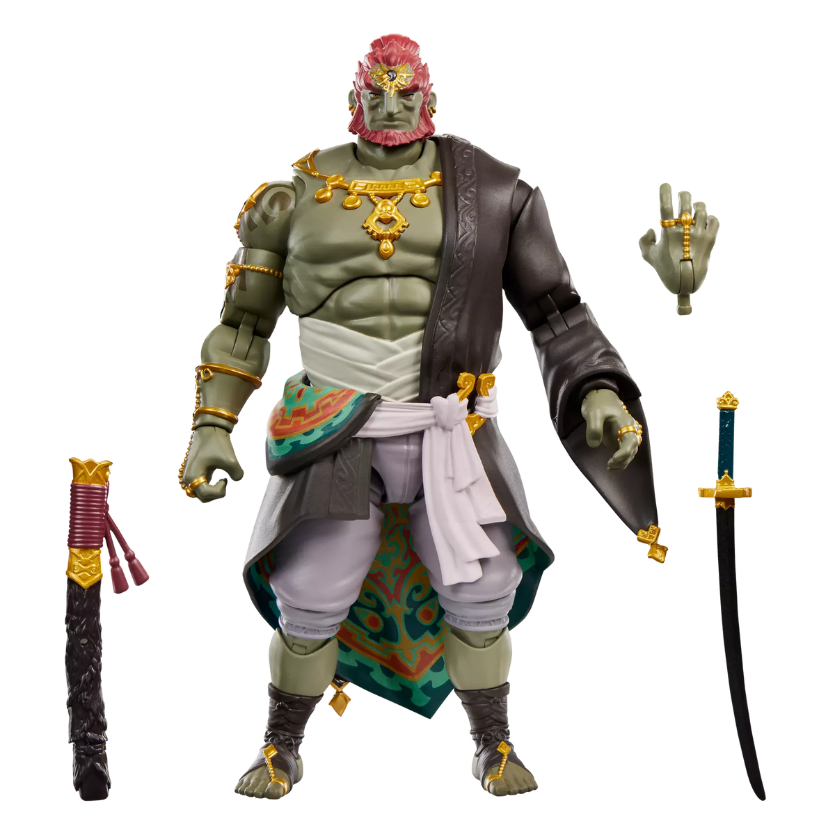 The Legend of Zelda Heroes of Hyrule TOTK Deluxe Ganondorf Action Figure Hasbro