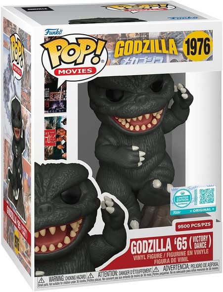 Godzilla: Godzilla'65 (Victory Dance) Funko Pop! #1976 Supreme