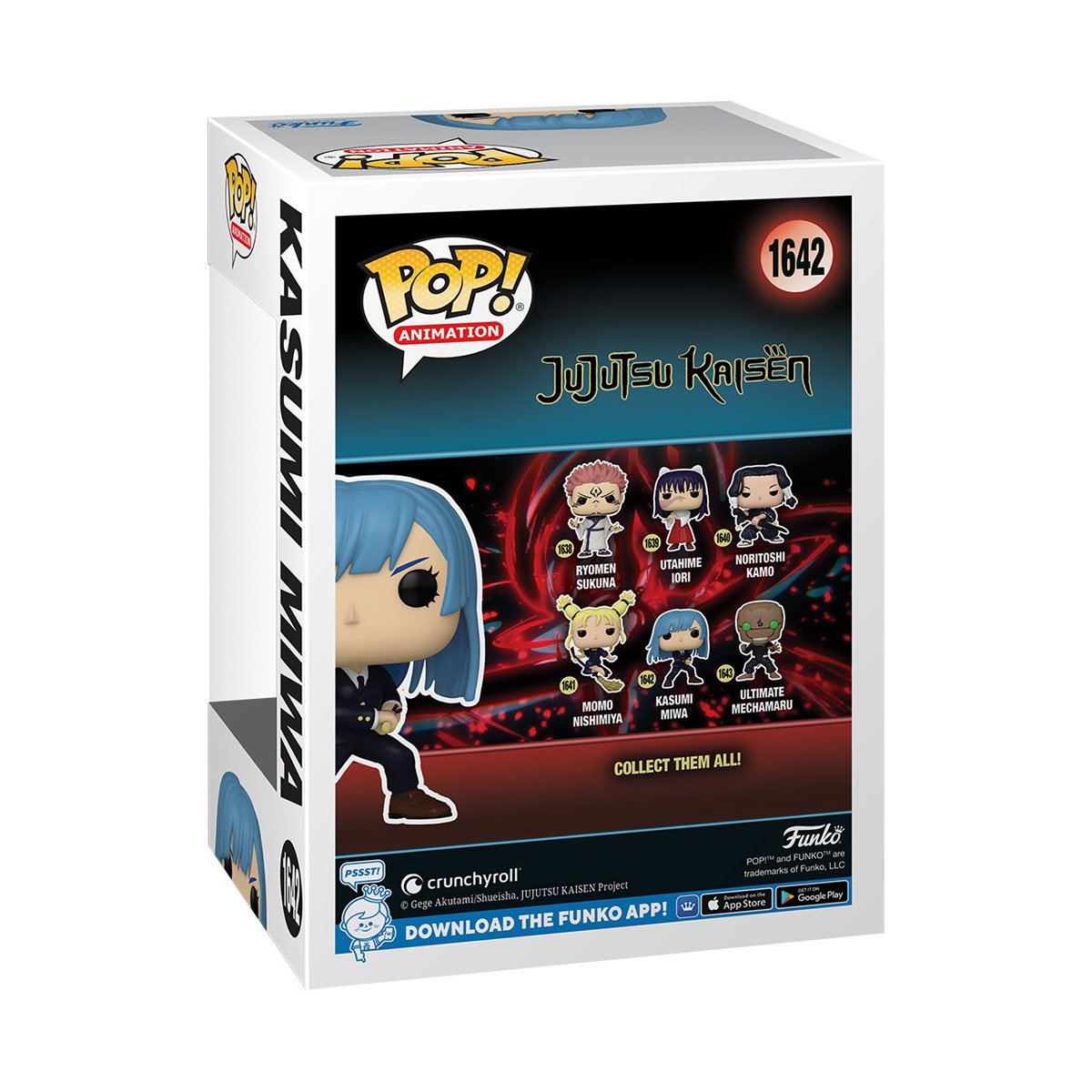 Jujutsu Kaisen Kasumi Miwa Funko Pop! Vinyl Figure #1642 Funko