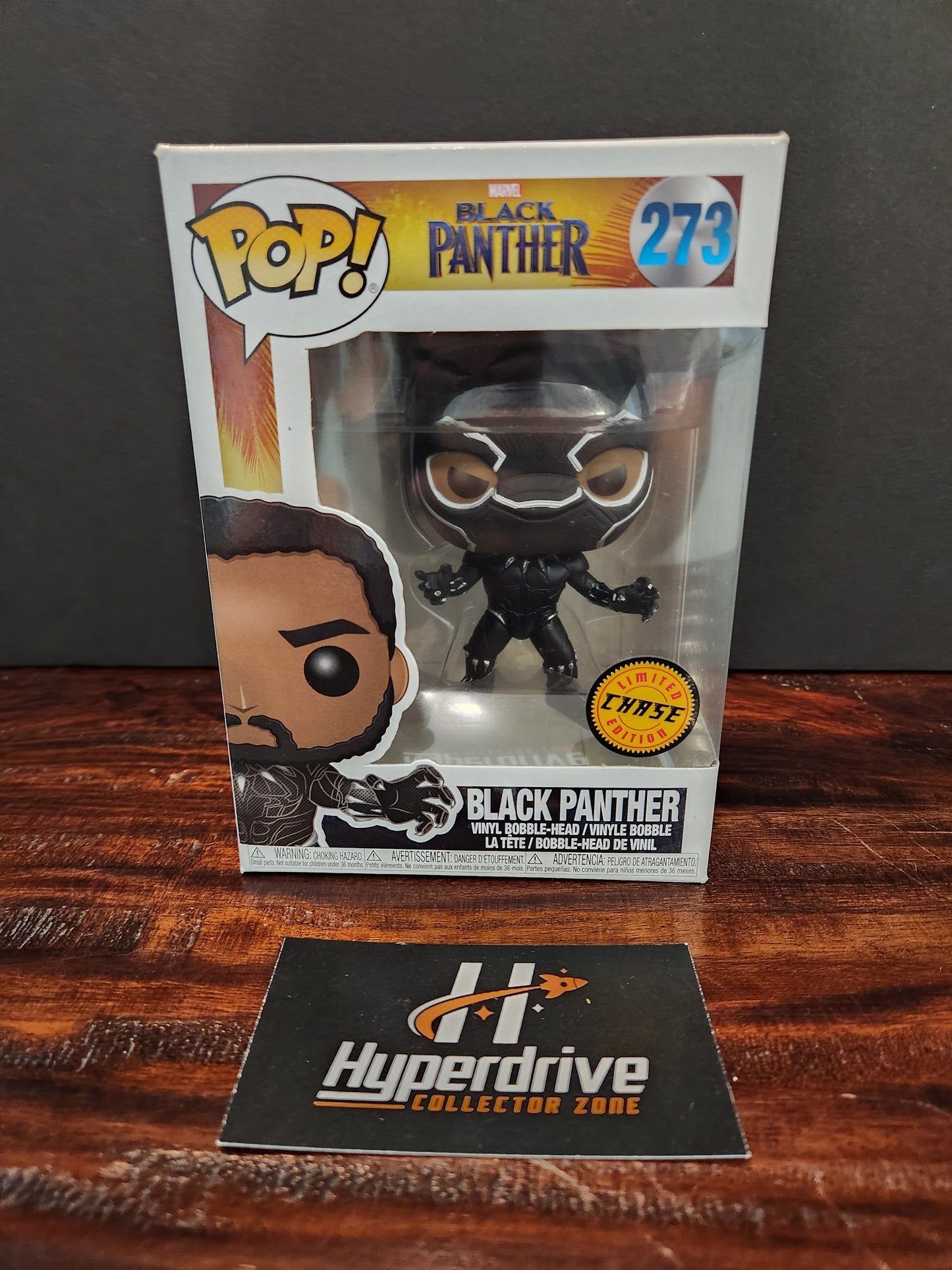 Marvel Black Panther CHASE Funko PoP! Vinyl Figure Funko