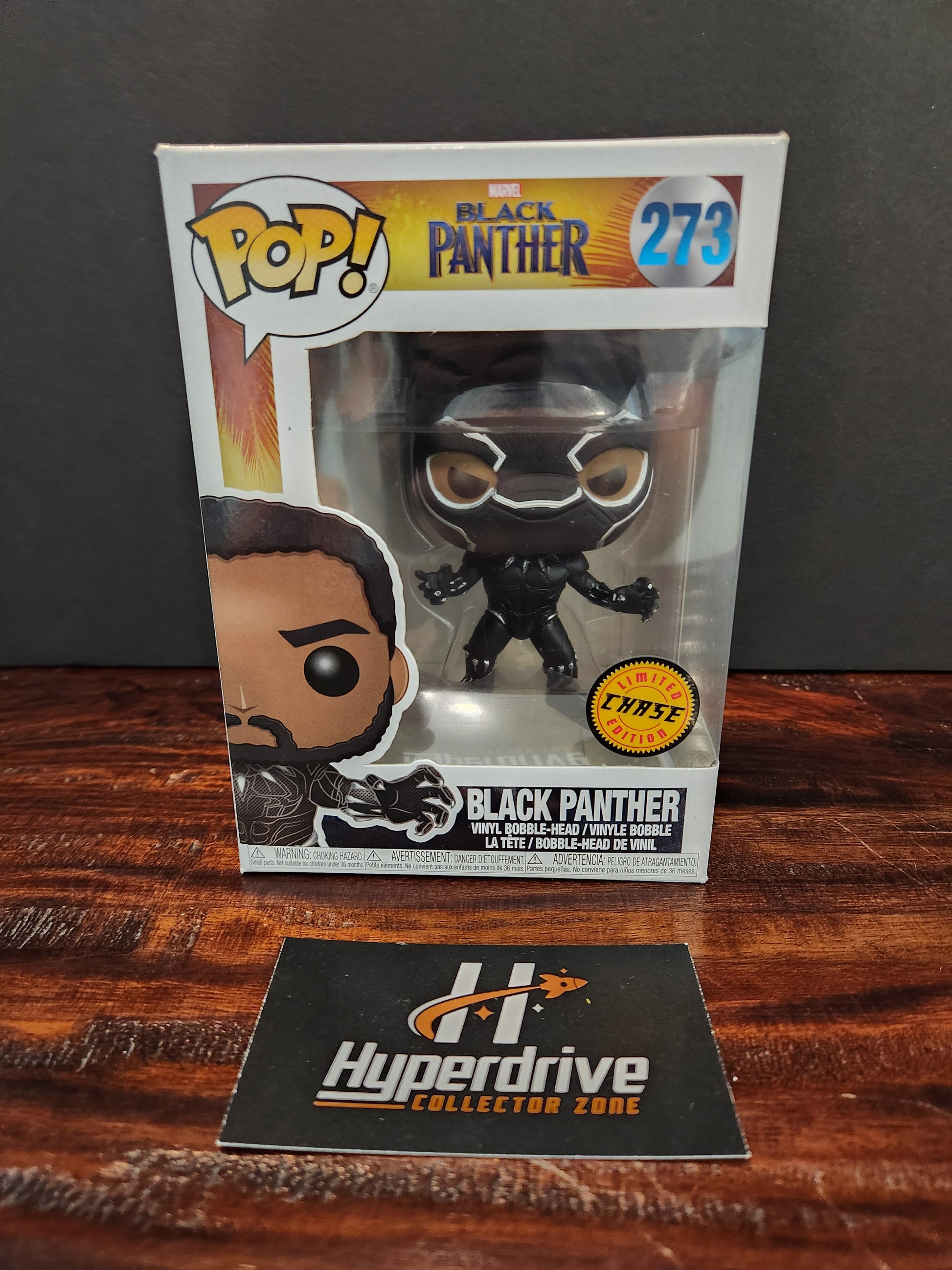 Marvel Black Panther CHASE Funko PoP! Vinyl Figure Funko