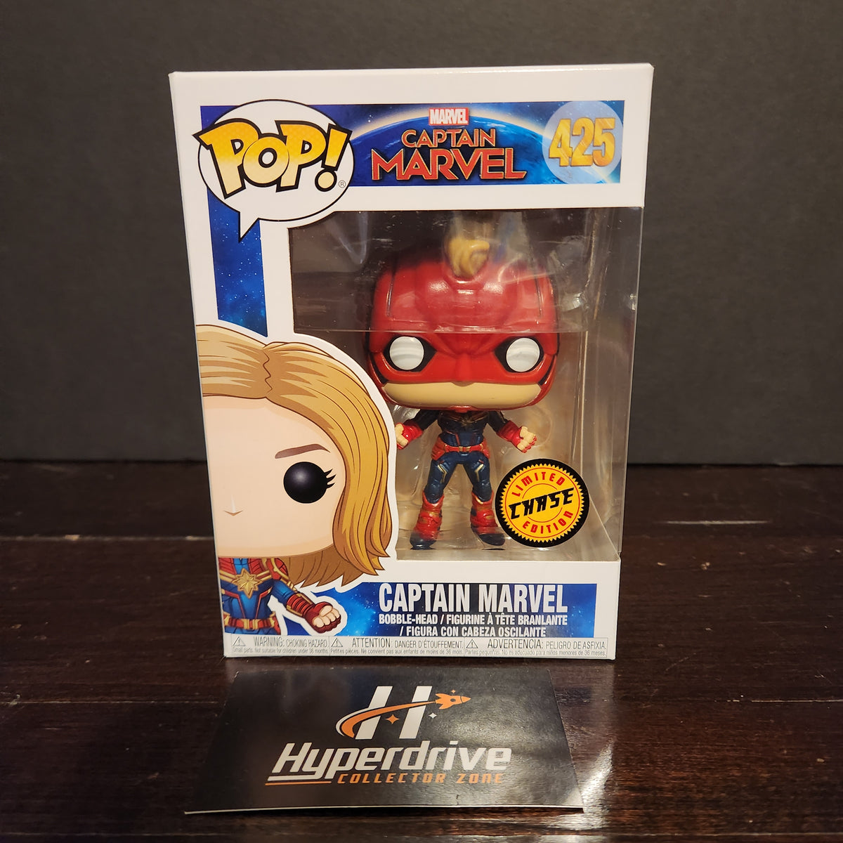 Marvel Captain Marvel CHASE Funko PoP Vinyl Figure #425 Funko