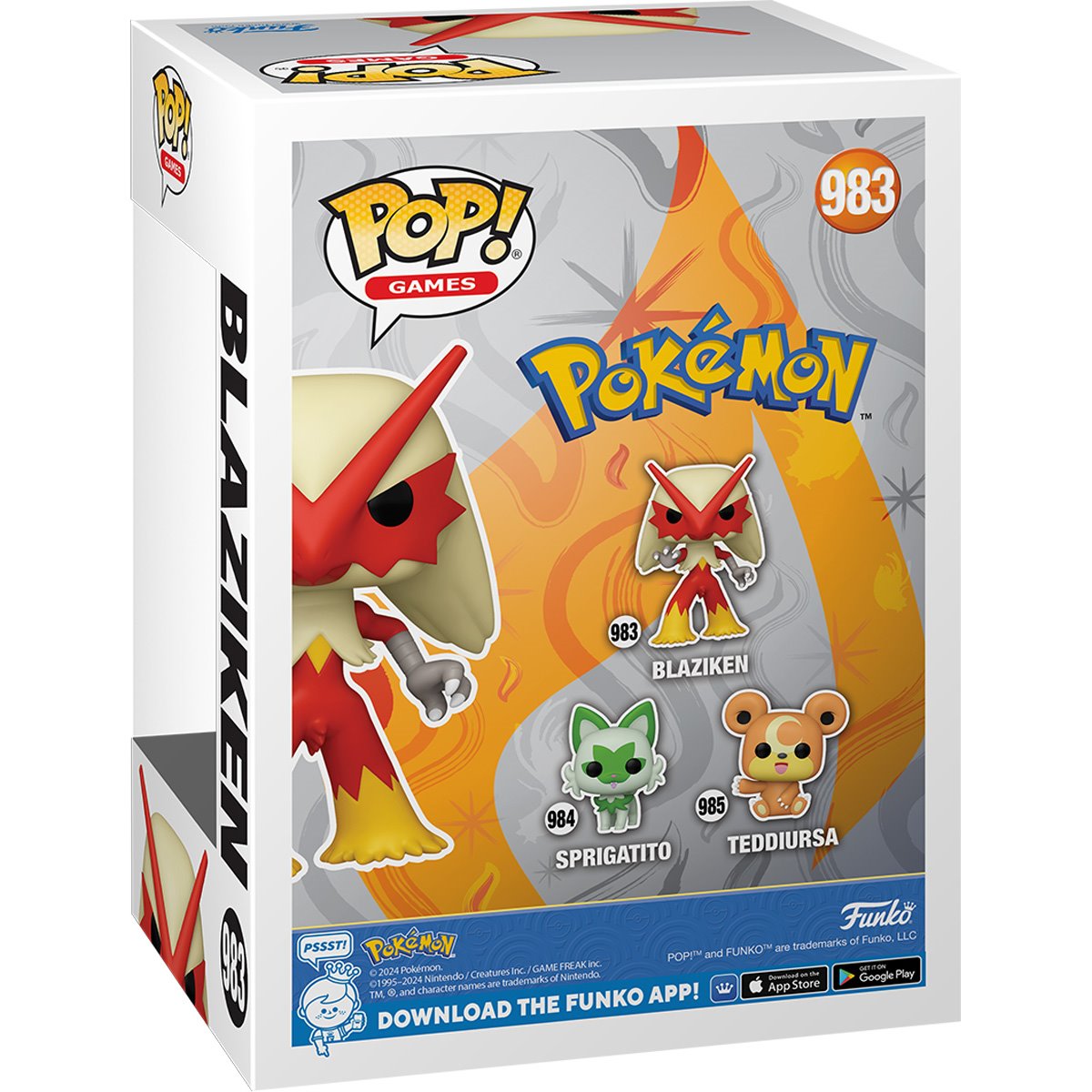 Pokemon Blaziken Funko Pop! Vinyl Figure #983 Funko