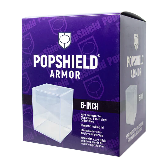 PopShield Armor 6" Hard Protectors 12-Count - SHIPS FREE IN CONUS 7BaP