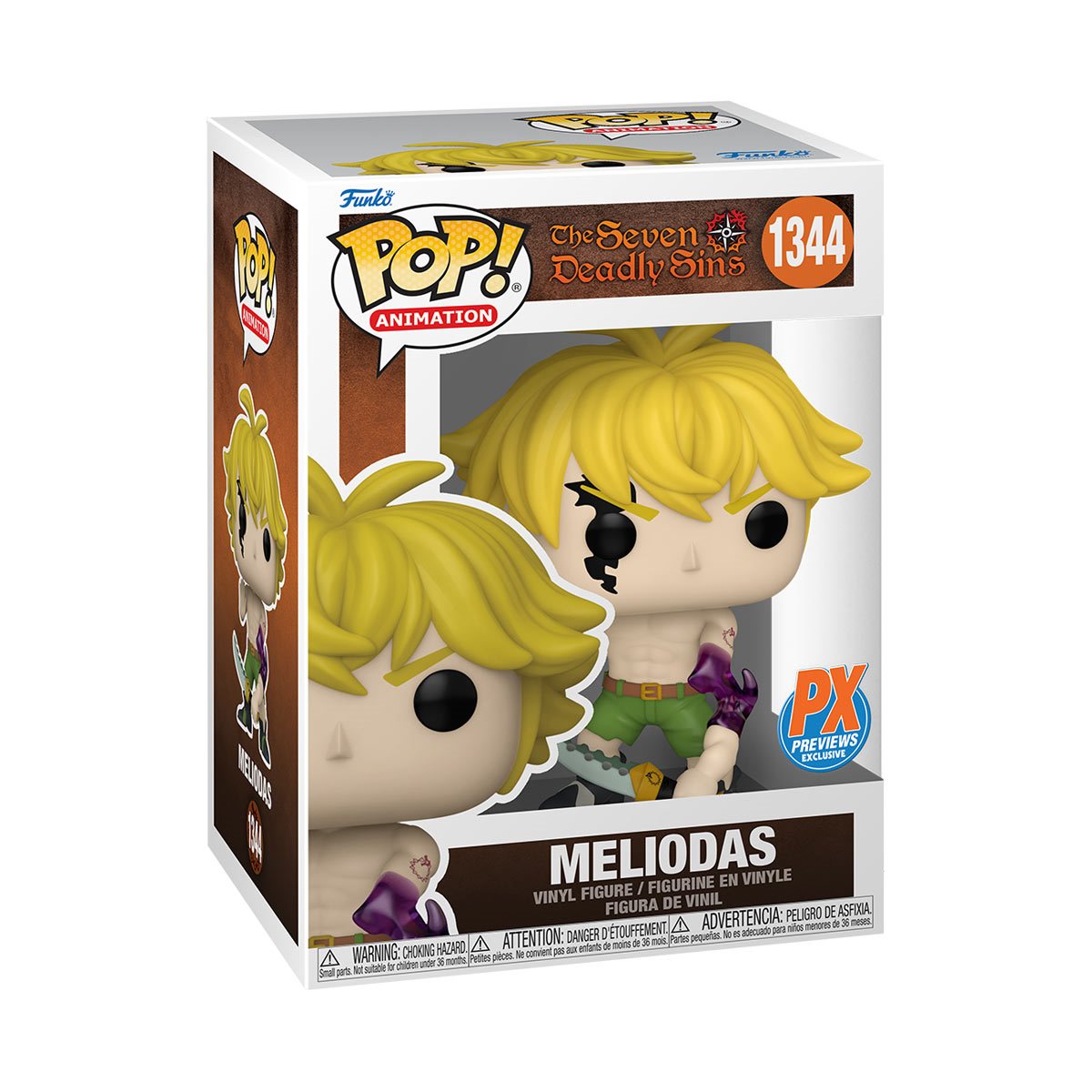 Seven Deadly Sins Meliodas Demon Mode Funko Pop! Vinyl Figure #1344