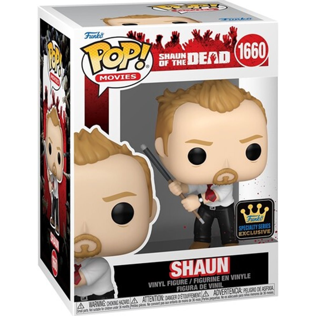 Shaun of the Dead Shaun Funko Pop! Vinyl Figure #1660 - Specialty Series Exclusive