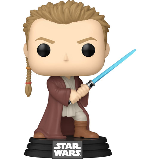 Star Wars: Episode I - The Phantom Menace Obi-Wan with Light Saber (Young) Funko Pop! Vinyl Figure #699 Funko