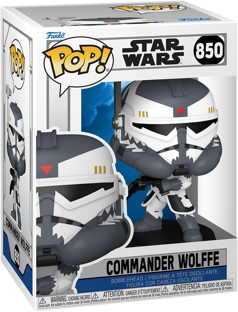 Star Wars: The Clone Wars Commander Wolffe Funko Pop! Vinyl Figure #850