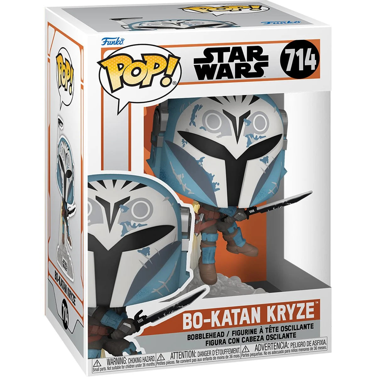 Star Wars: The Mandalorian Bo-Katan Kryze with Darksaber and Jet Pack Funko Pop! Vinyl Figure #714 Funko