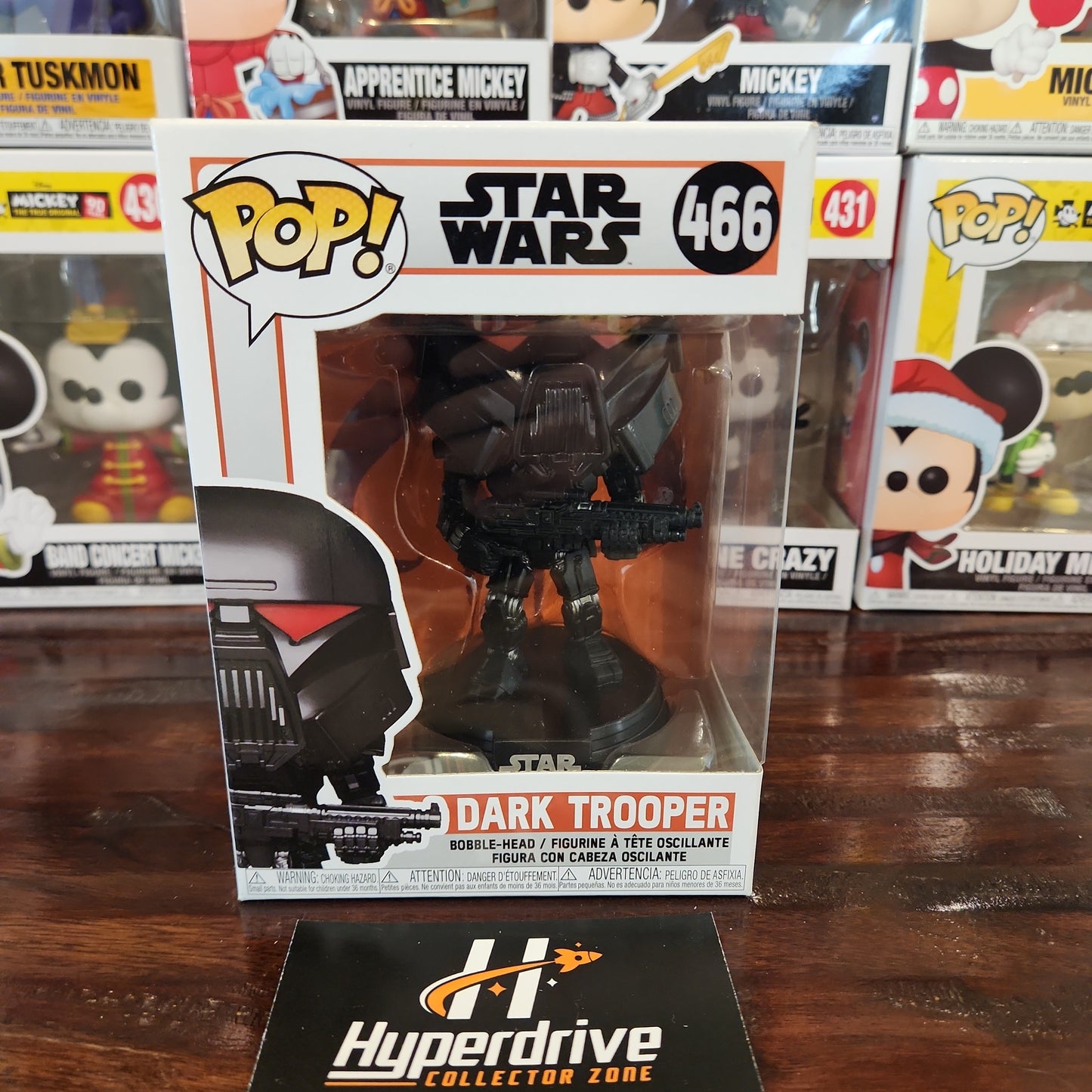 Star Wars The Mandalorian Dark Trooper Funko PoP! Vinyl Figure #466