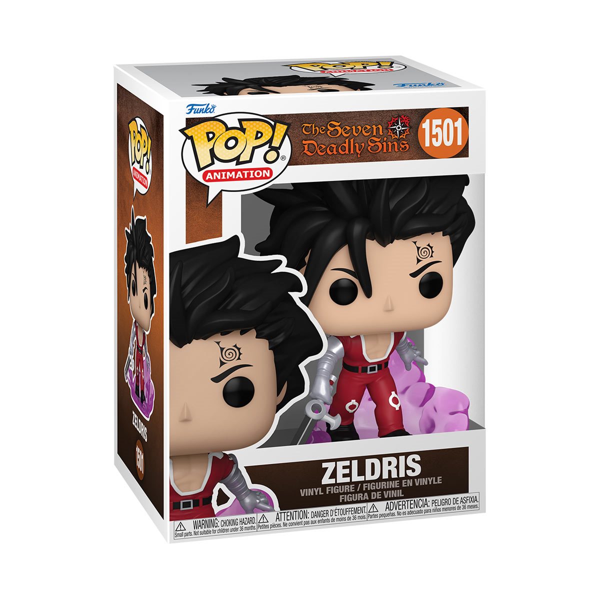 The Seven Deadly Sins Zeldris Funko Pop! Vinyl Figure #1501 - Hyperdrive Collector Zone