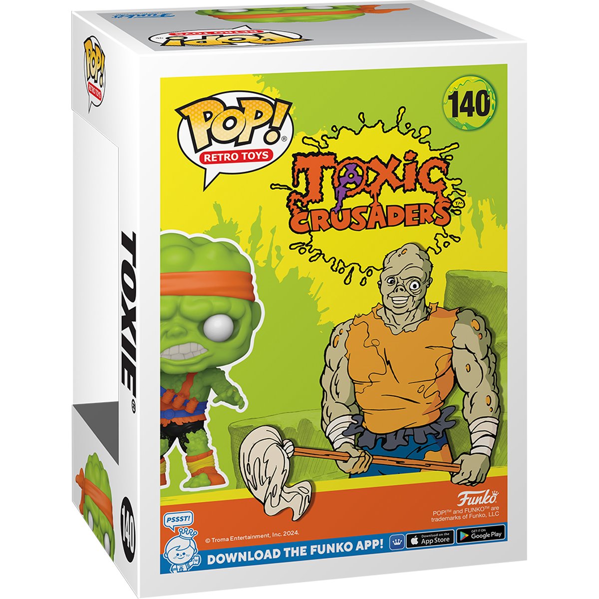Toxic Crusaders Toxie Funko Pop! Vinyl Figure #140 Funko
