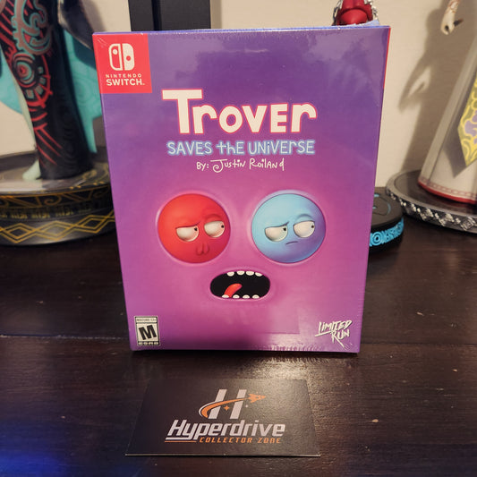 Trover Saves the Universe Collector's Edition Nintendo Switch Limited Run #90 Nintendo