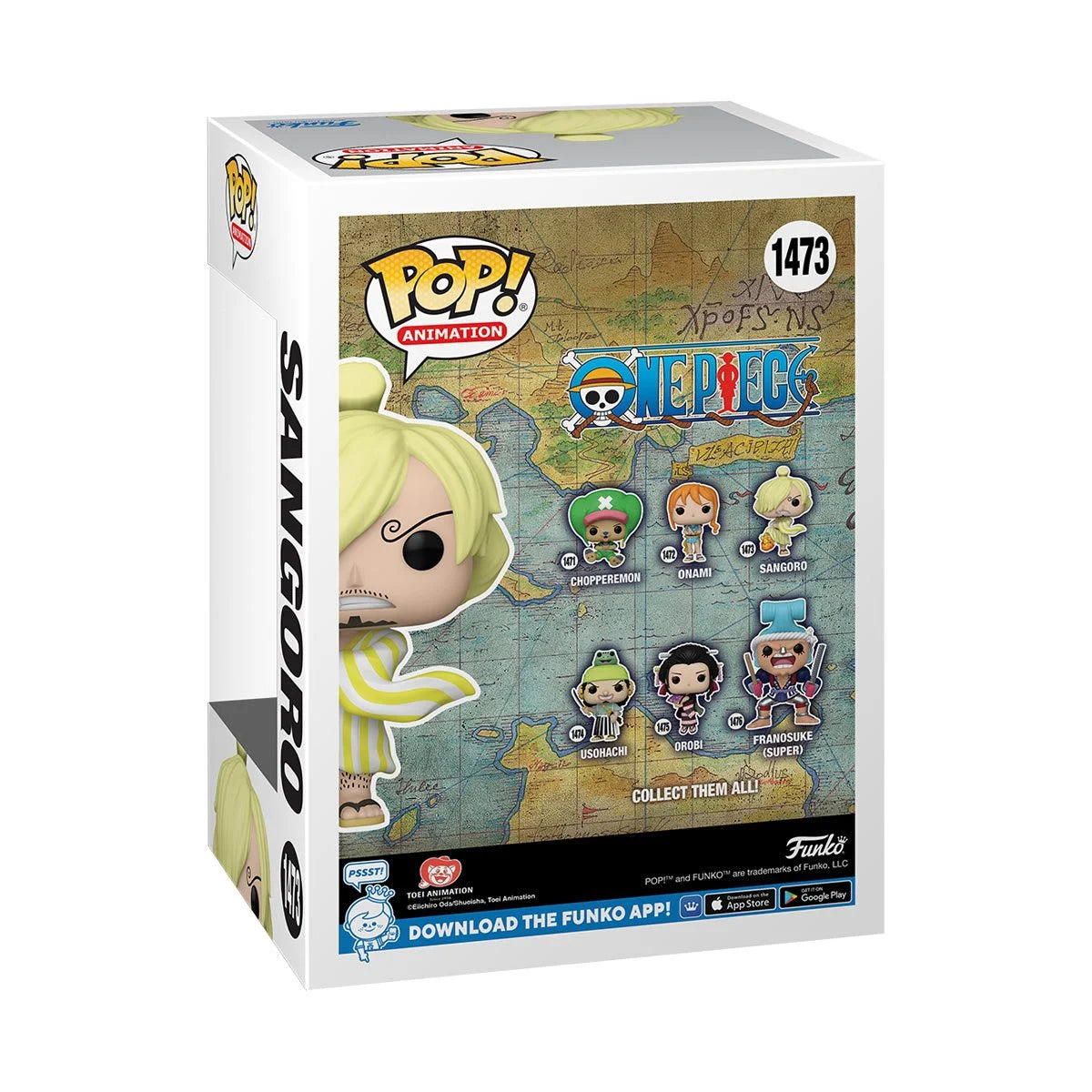 One Piece Sangoro (Wano) Funko Pop! Vinyl Figure #1473 - Hyperdrive Collector Zone