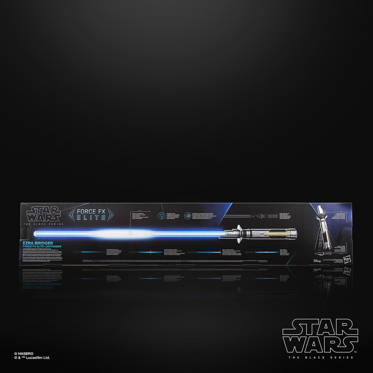 Star Wars The Black Series Ezra Bridger Force FX Elite Lightsaber Hasbro