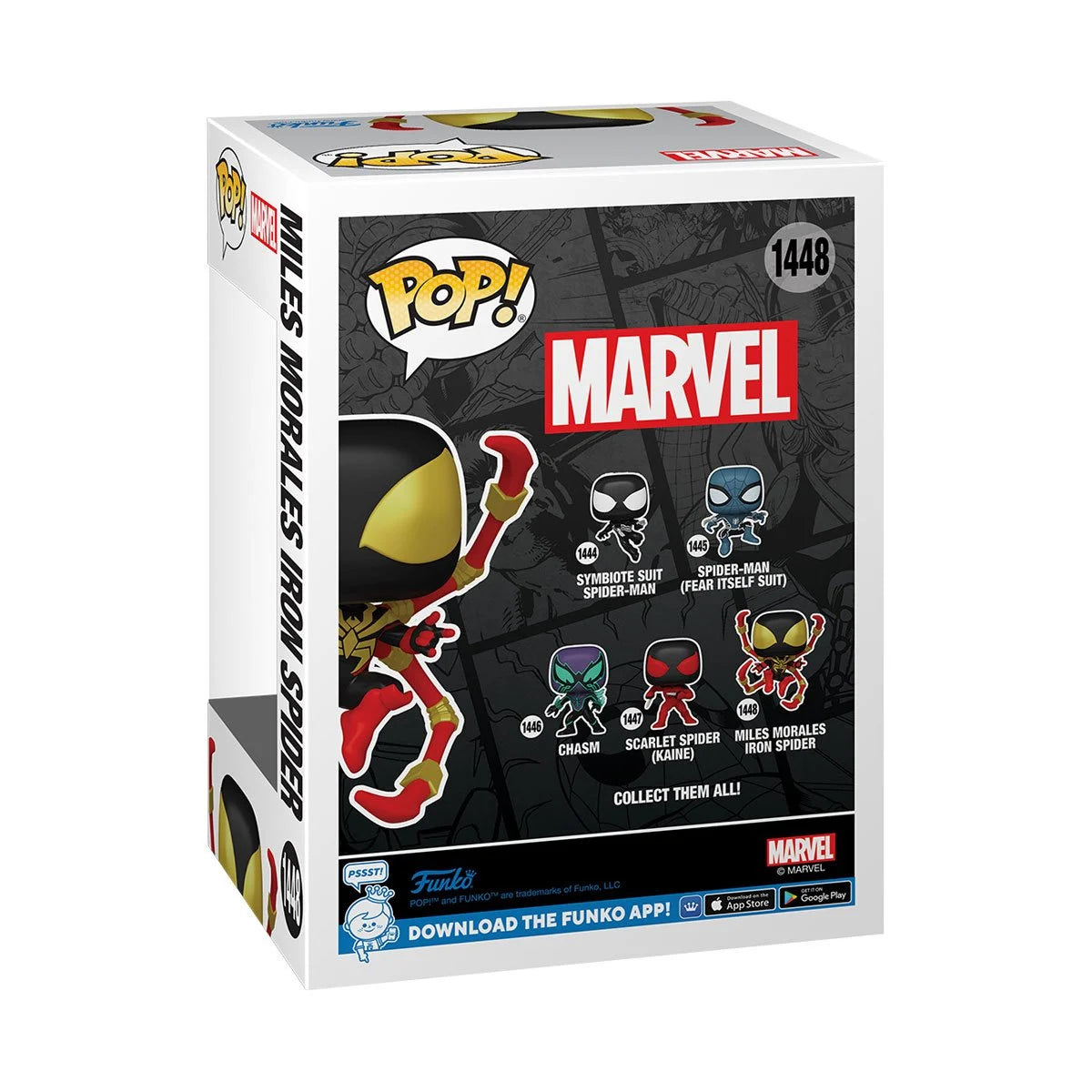 Marvel Spider-Man Comics Miles Morales Iron Spider Funko Pop! Vinyl Figure #1448 Funko