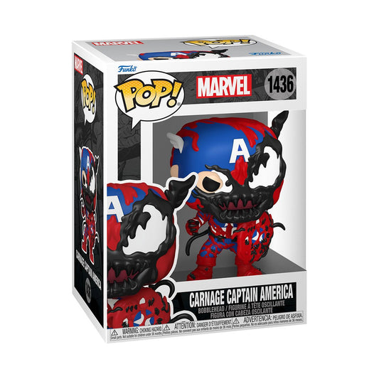 Marvel Carnage Captain America Funko Pop! Vinyl Figure #1436 Funko