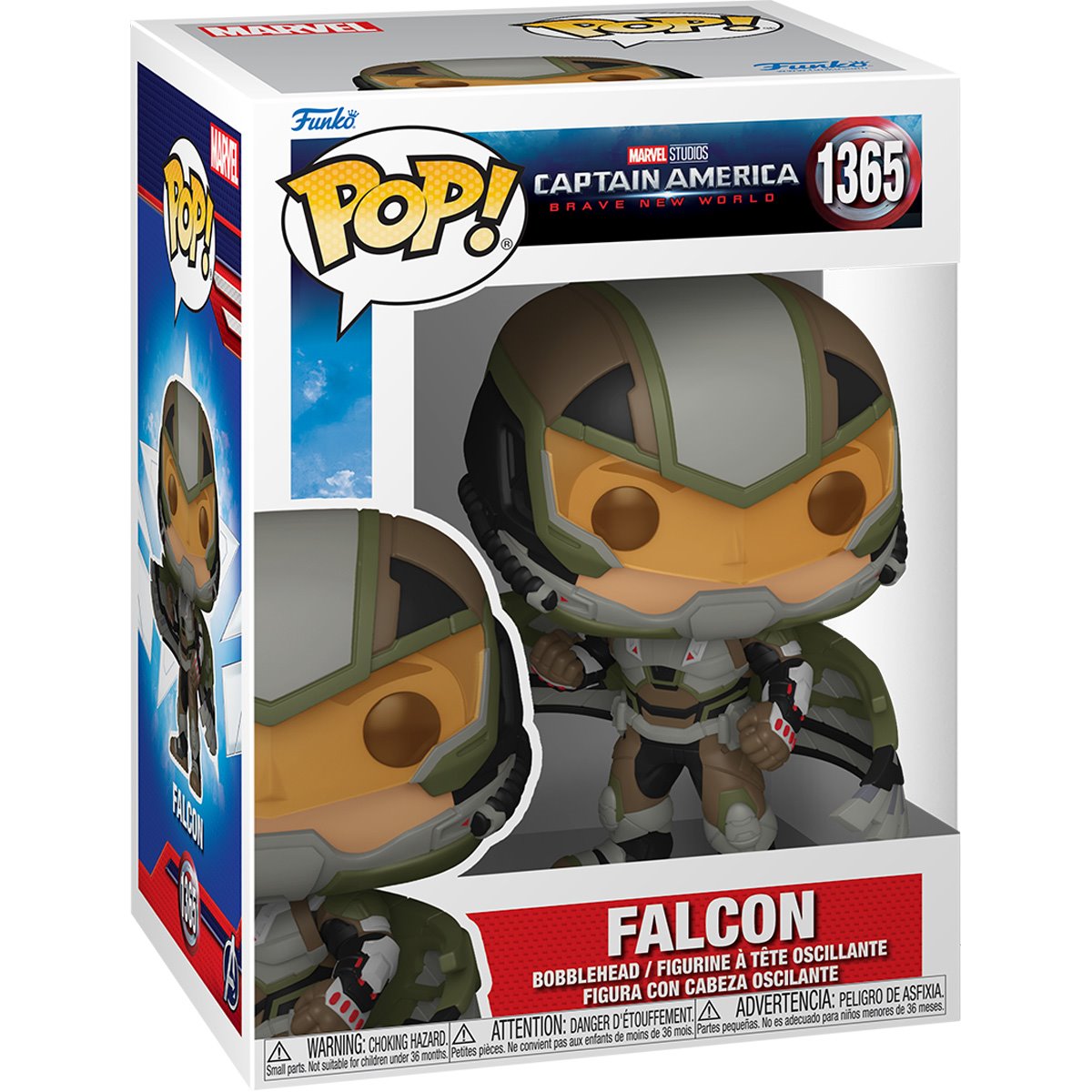 Captain America: Brave New World Falcon Funko Pop! Vinyl Figure #1365 Funko