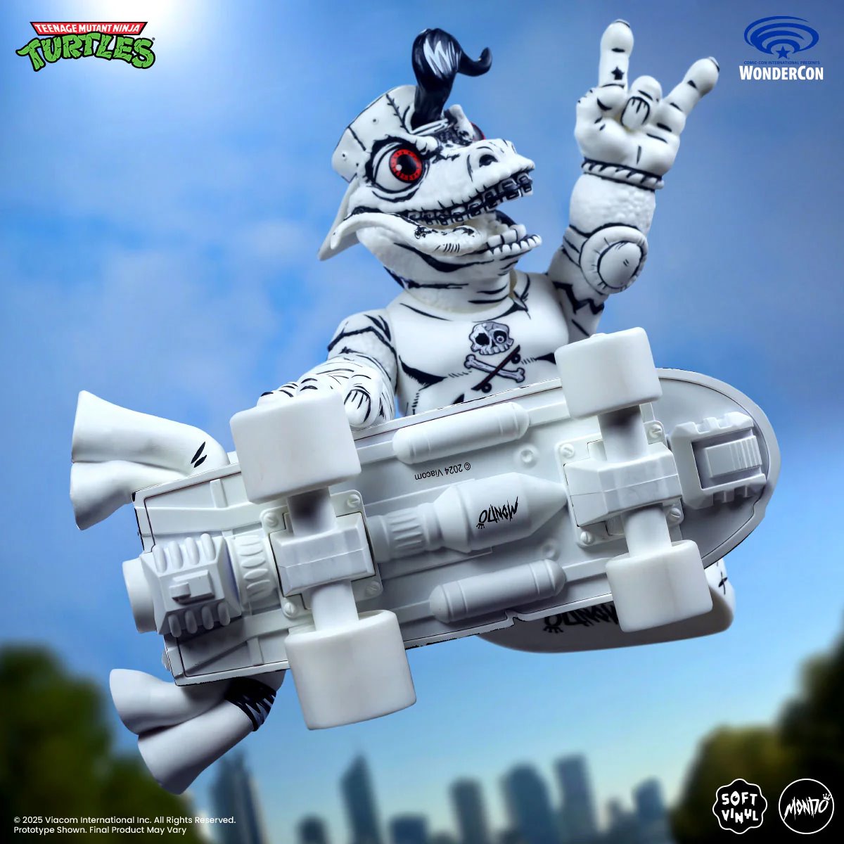 Teenage Mutant Ninja Turtles Mondo Gecko Mirage Variant Soft Vinyl Figure - WonderCon Exclusive Mondo